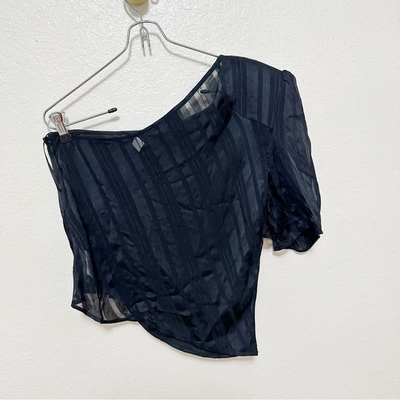 IRO Polk Top one shoulder ruffle size 36 - Picture 13 of 13